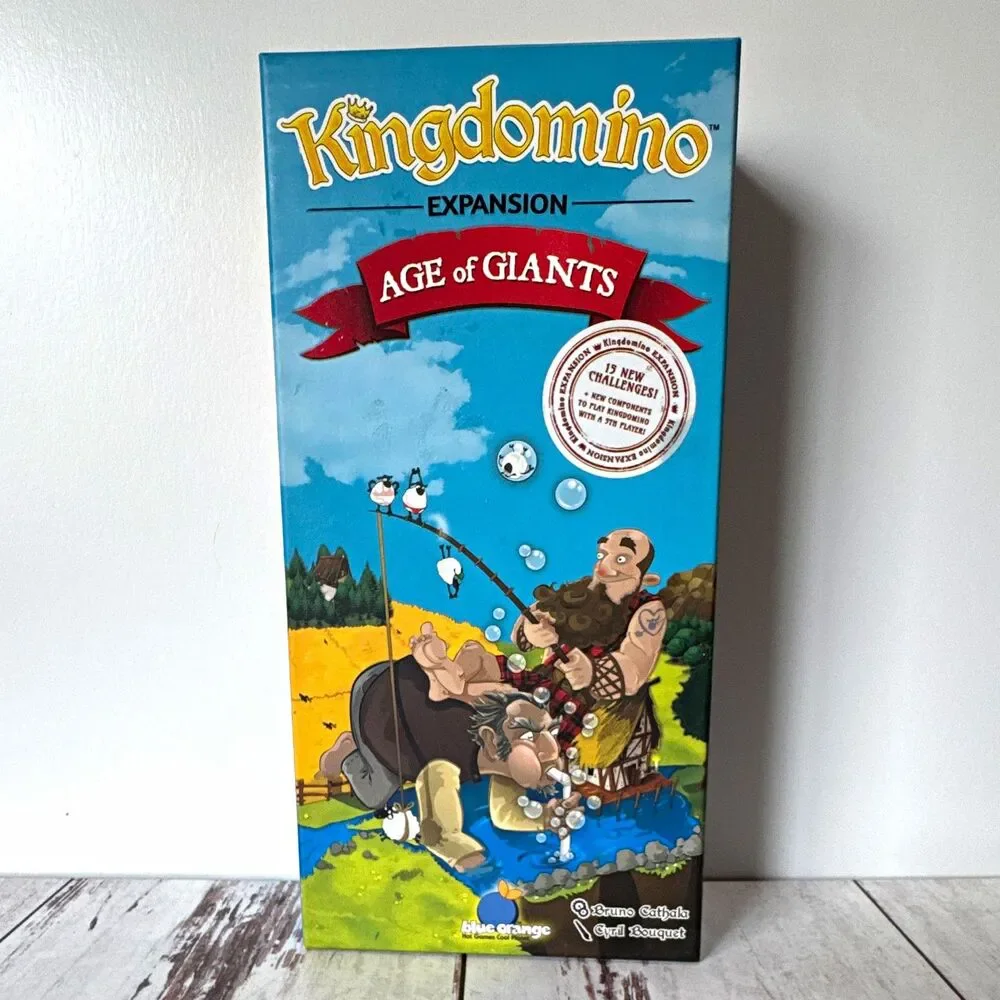 NEW Blue Orange Kingdomino Expansion: Age of Giants Board Game 2-5P Ages 8+
